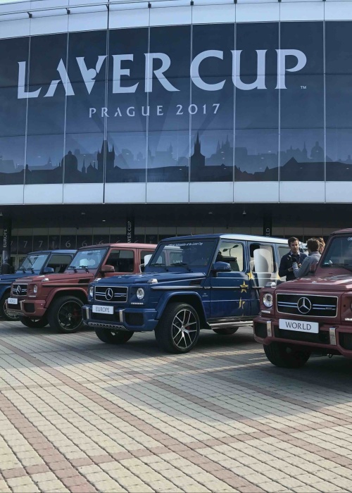 Dopravní služby na tenisovém turnaji Laver Cup 2017: Zajištění bezchybného komfortu pro světové hvězdy